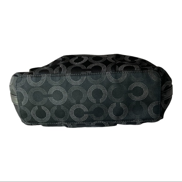 COACH Black Logo Shoulder Bag - Picture 7 of 12
